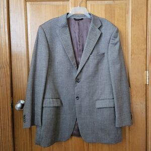 Pronto Moda Wool Cashmere Sports Blazer Mens 44R Careerwear Office Quiet Luxury